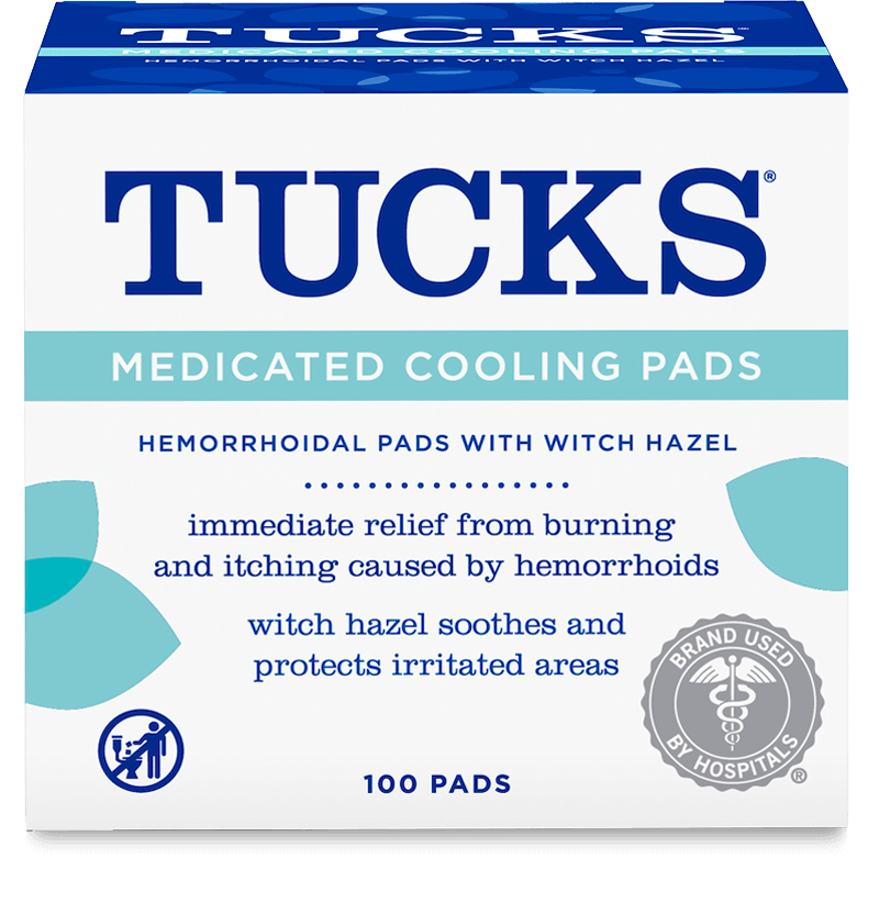 Tucks Medicated Cooling Pads, 40 Pads