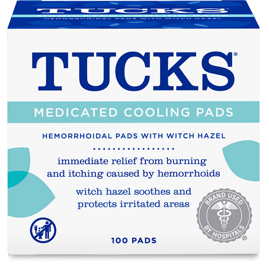 Tucks Medicated Cooling Pads, 40 Pads