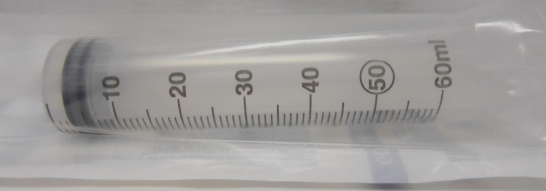Disposable Lightproof SyringeLuer Lock 60 ml - Agna Healthcare