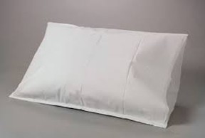 2 Ply Disposable Pillowcase, Tissue/Poly Construction