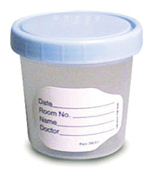 Polypropylene Labelled Specimen Container