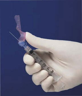 Needle Only - BD Eclipse Safety Syringe, 23g x 1