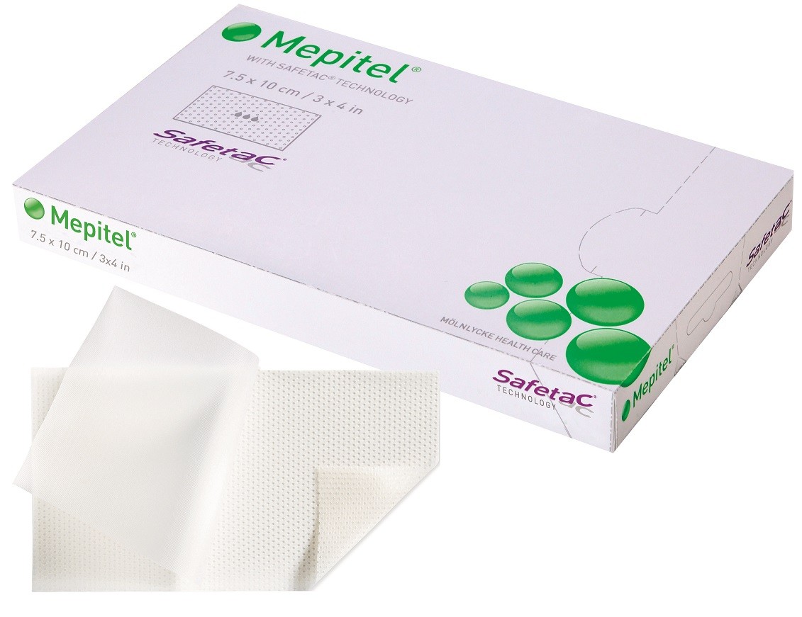 Mepitel® Micro-Adherent Dressing - 5 x 7.5 cm