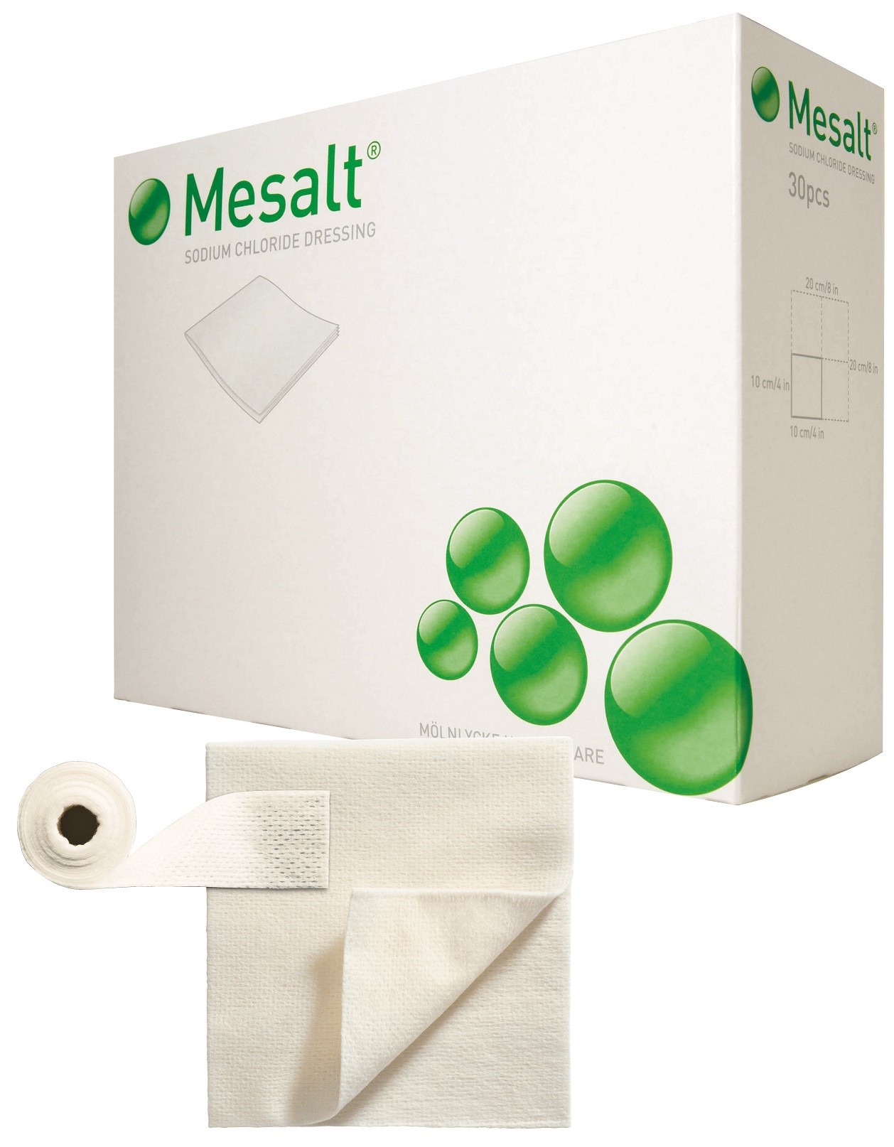 Mesalt® Ribbon Dressing - 2 cm x 1 m