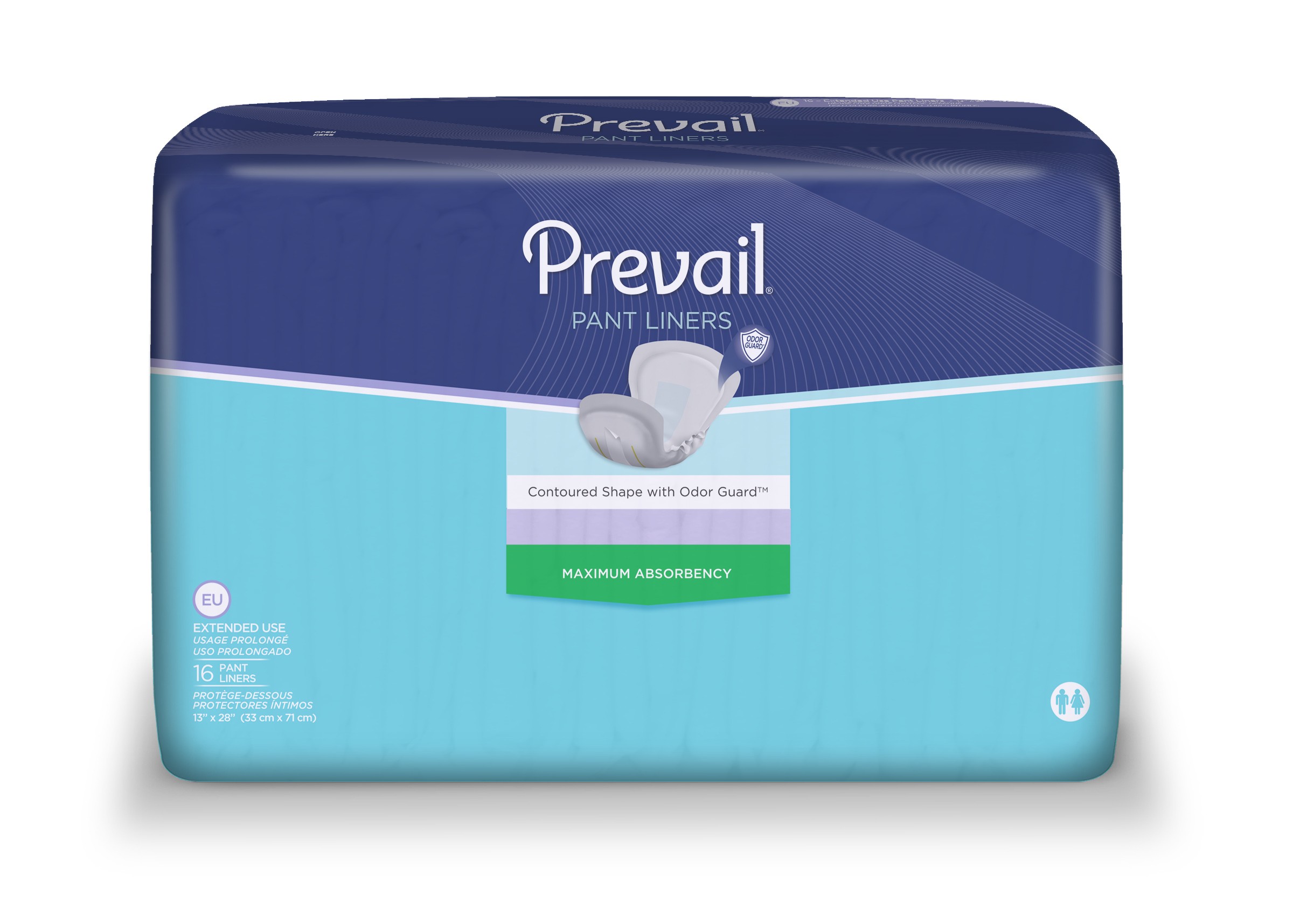 Prevail Extended Use Liners - Maximum Absorbency