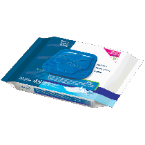 TENA® Premoistened Washcloths, 7.9" x 12.5", 48/PK