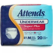 Attends Super Plus Absorbency Protective Underwear - Medium